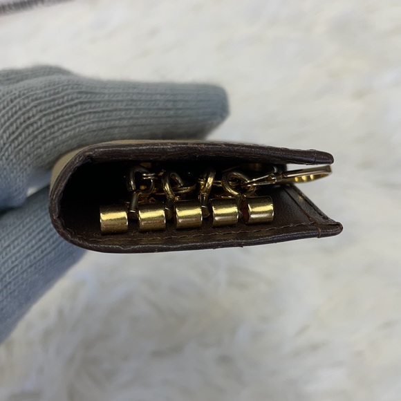 BURBERRY 4 KEY HOLDER CLES VINTAGE - Picture 5 of 8